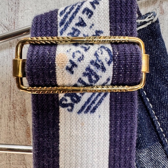 Vintage Carter's Watch The Wear Overalls Adjustable‎ Blue Denim Altered READ - Picture 5 of 16